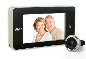 mirilla electronica vision amplia cromo