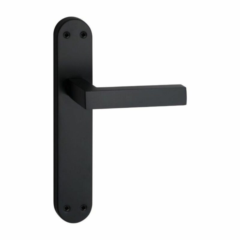 JUEGO MANIVELAS PLACA PUERTA COCINA SVP600 NEGRO