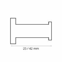 Mirilla 25/42mm