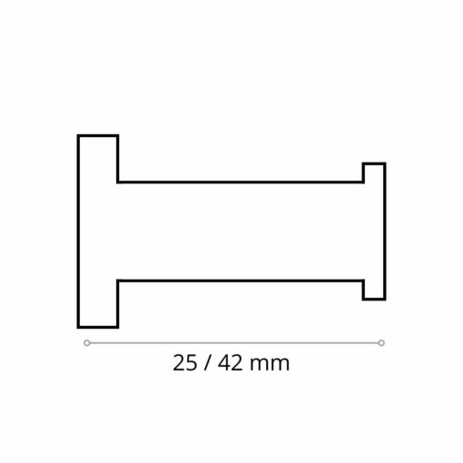 Mirilla 25/42mm