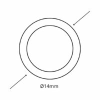 Mirilla 14mm